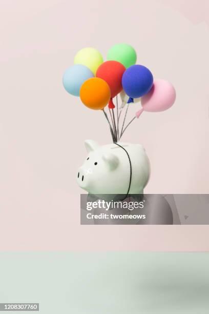financial freedom aspiration concept still life. - still life not people stock pictures, royalty-free photos & images