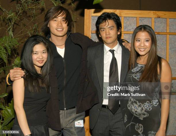Keiko Agena, Roger Fan, John Cho and Karin Anna Cheung