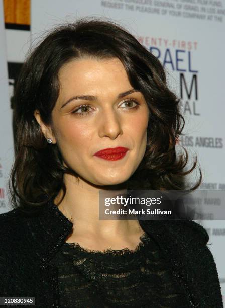 Rachel Weisz during The 21st Israel Film Festival Opening Night Gala - Arrivals at Academy of Motion Pictures Arts & Sciences in Beverly Hills,...