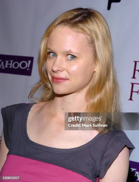 Thora Birch during Eric Podwall and Shane West Birthday Party - June 18, 2005 in Los Angeles, California, United States.