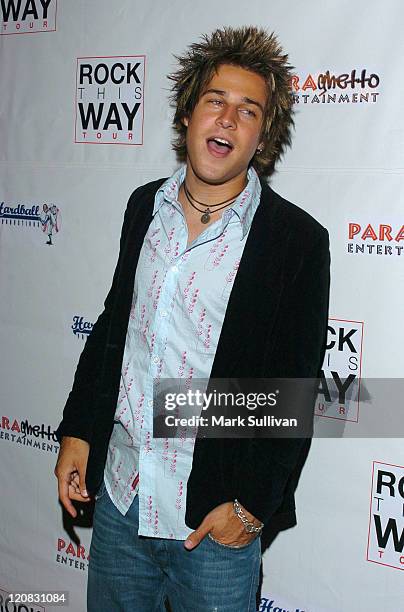 Ryan Cabrera during Rock This Way Kick Off Bash - Arrivals at Avalon in Hollywood, California, United States.