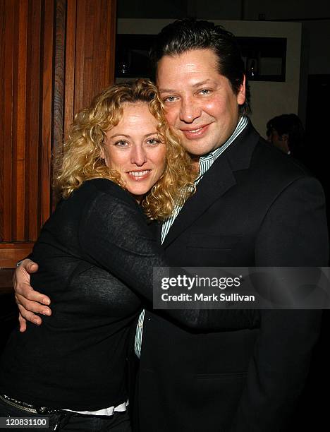 Virginia Madsen and Robert Kass during 6th Annual Casino Night to Benefit The Machen Foundation at Luce in Beverly Hills, California, United States.