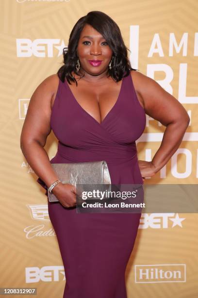 Bevy Smith attends American Black Film Festival Honors Awards Ceremony at The Beverly Hilton Hotel on February 23, 2020 in Beverly Hills, California.