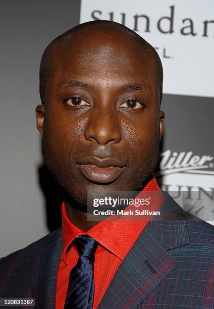 Ozwald Boateng during Sundance Channel, GQ magazine and Miller Genuine Draft Celebrate the Launch of "House of Boateng" in Los Angeles, California,...