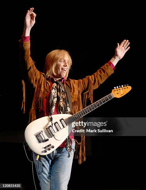 Tom Petty during Vegoose Music Festival 2006 - Tom Petty at Sam Boyd Stadium in Las Vegas, Nevada, United States.