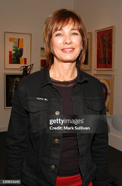 Anne Archer during Gala Opening of Milton Katselas' "Spacial Motion - Monotypes" Exhibit - Inside at Gallery 258 in Beverly Hills, California, United...