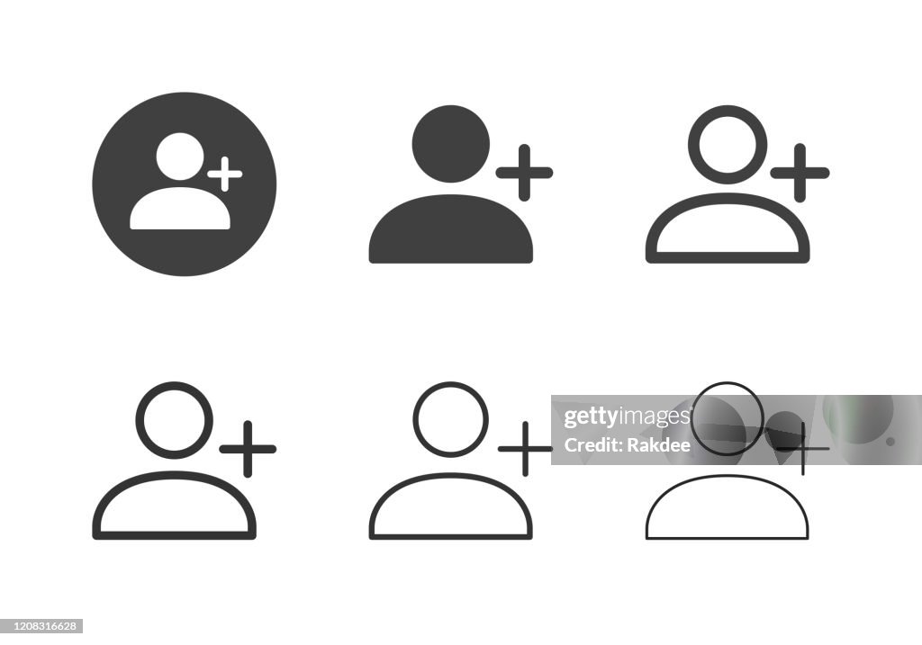 New User Icons - Multi Series