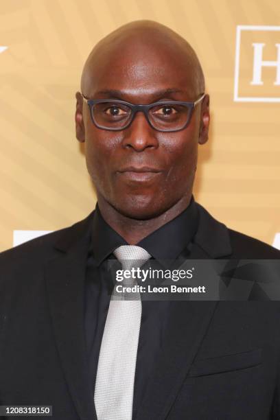 Lance Reddick attends American Black Film Festival Honors Awards Ceremony at The Beverly Hilton Hotel on February 23, 2020 in Beverly Hills,...