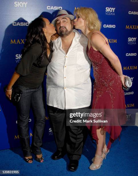 Actress Gina Ravera, actor Ken Davitian and actress Rena Riffel arrive at The Maxim Style Awards held in Hollywood, California on September 18, 2007.