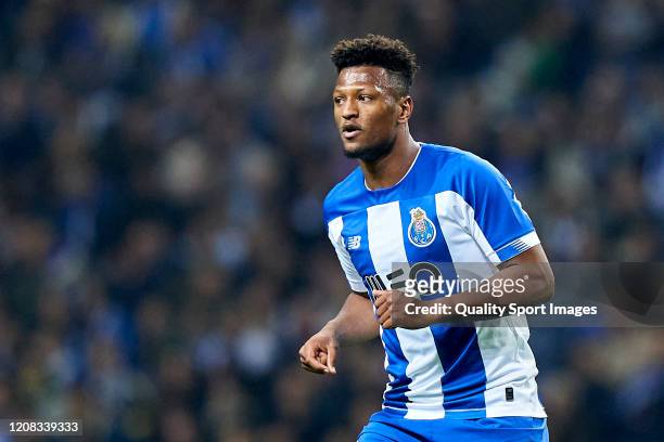 Ze Luis of FC Porto looks on during the Liga Nos match between FC Porto and Portimonense SC at Estadio do Dragao on February 23, 2020 in Porto,...
