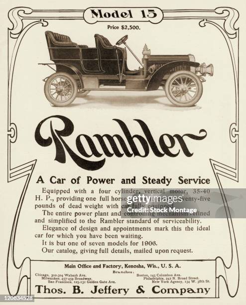 1899 Rambler Auto 95 Rambler (Automobile) Stock Photos, High-Res Pictures, and Images ...