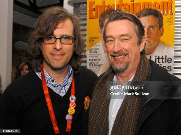 Brett Morgen and Geoff Gilmore during 2007 Sundance Film Festival - Cocktails and Caravans at Kimball Art Center in Park City, Utah, United States.