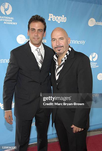 Carlos Ponce and Richard Perez-Feria, editor of Teen People