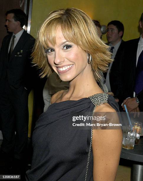 Mariana Fabian during 2004 Telemundo Upfront at Beacon Theatre in New York City, New York, United States.