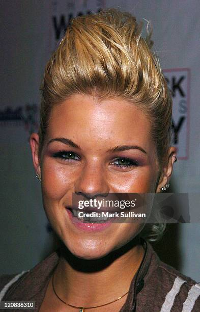 Kimberly Caldwell during Rock This Way Kick Off Bash - Arrivals at Avalon in Hollywood, California, United States.