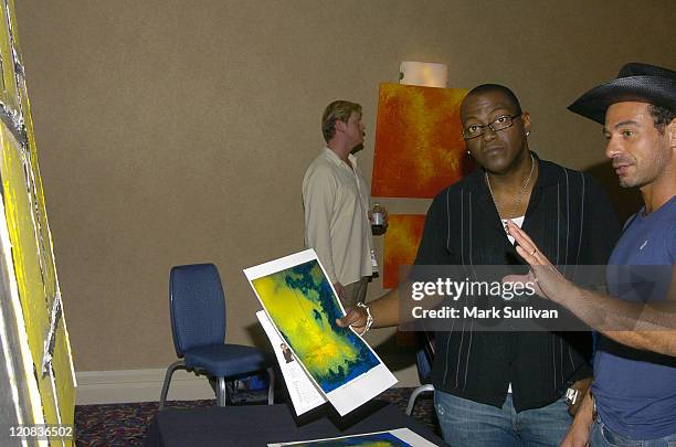 Randy Jackson in Backstage Creations-The Talent Retreat