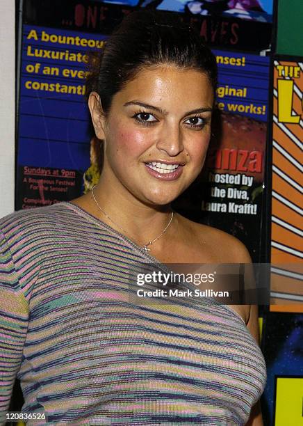 Jennifer Gimenez during Lucky Magazine Host Party for Hollywould Shoes at Star Shoes - Arrivals at Star Shoes in Hollywood, California, United States.