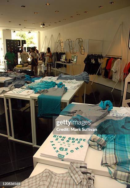 General view of atmosphere at Sean John Shop Future pop up shop on June 5, 2010 in Los Angeles, California.