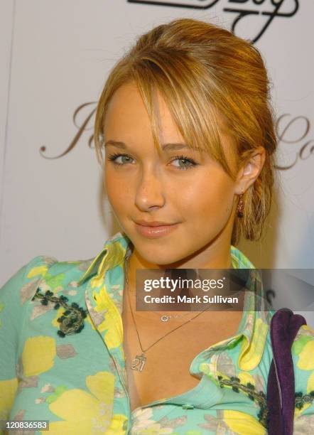 Hayden Panettiere during "Fashion for Passion" Featuring the Beach Boys - Arrivals at The Cabana Club in Hollywood, California, United States.