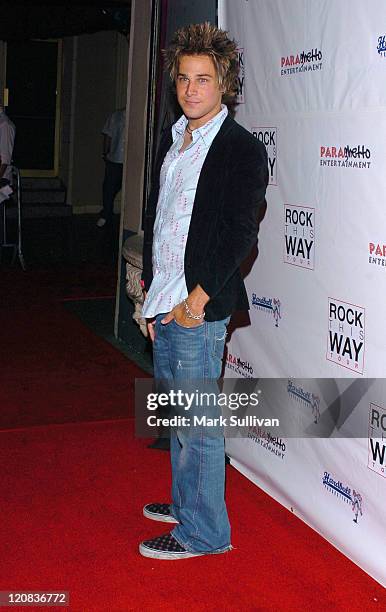 Ryan Cabrera during Rock This Way Kick Off Bash - Arrivals at Avalon in Hollywood, California, United States.