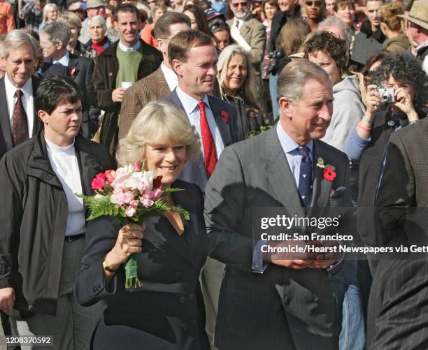 ROYALS_407_fl.jpg Prince Charles and his wife, Camilla, took their royal tour of the United States to northern California on Saturday, examining...