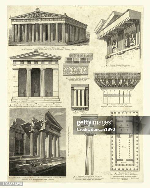 Examples Of Ancient Greek Architecture Parthenon Doric Frieze