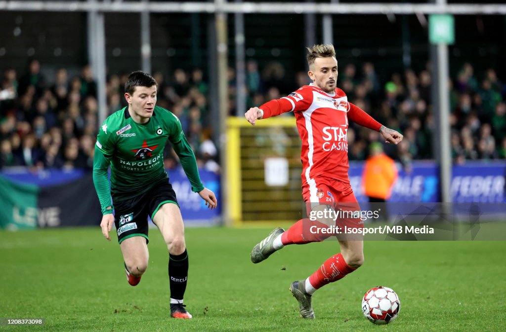 Royal Excel Mouscron Peruwelz v Cercle Brugge - Jupiler Pro League