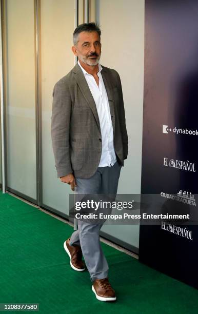 Emilio Sanchez Vicario attends 'Cuatro décadas de deporte en democracia' presentation at Ciudad de la Raqueta on February 20, 2020 in Madrid, Spain.