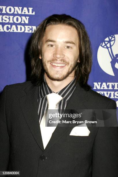 Tom Pelphrey of "Guiding Light" during The 32nd Annual Creative Craft Daytime Emmy Awards at Mariott Marquis Hotel in New York City, New York, United...