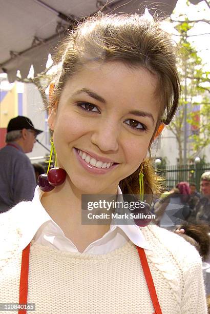 Masiela Lusha during Los Angeles Mission 2004 Easter Celebration at Downtown Los Angeles in Los Angeles, California, United States.