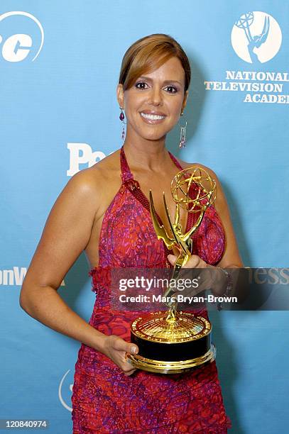 Maria Celeste Arraras during 1st Annual Spanish Emmy Awards - Leaders of Spanish Language Television at McNay Museum of Art in San Antonio, Texas,...