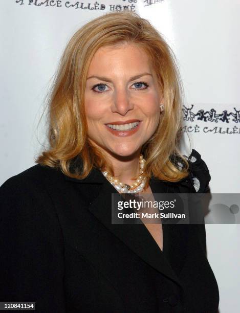 Dawn Ostroff during A Place Called Home "Gala For The Children" - Arrivals at The Beverly Hilton Hotel in Beverly Hills, California, United States.