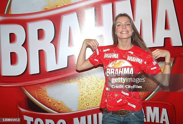 Daniella Cicarelli during Daniella Cicarelli, The Face of Brahma Beer for Rio Carnival 2007 in Rio de Janeiro, Brazil.