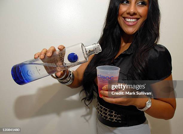 Guest attends the Sean John Shop Future pop up shop on June 5, 2010 in Los Angeles, California.