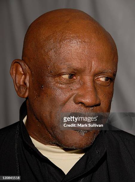 Lou Gossett Jr. During Backstage Creations at the 5th Annual TV Land Awards at Barker Hangar in Santa Monica, California, United States.