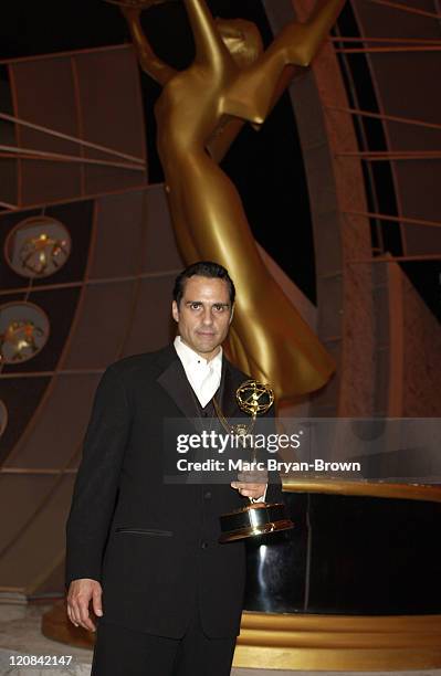 Maurice Benard Best Actor General Hospital on stage immediately following show.