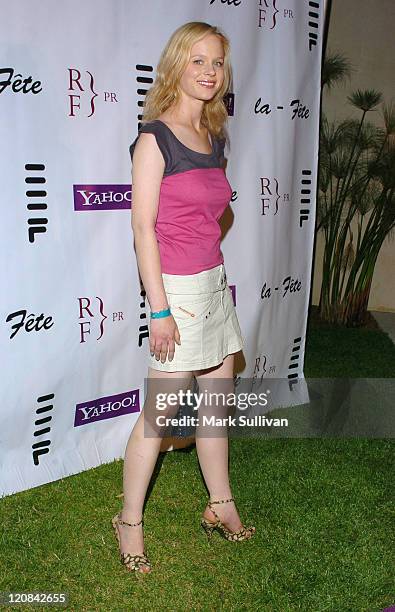 Thora Birch during Eric Podwall and Shane West Birthday Party - June 18, 2005 in Los Angeles, California, United States.