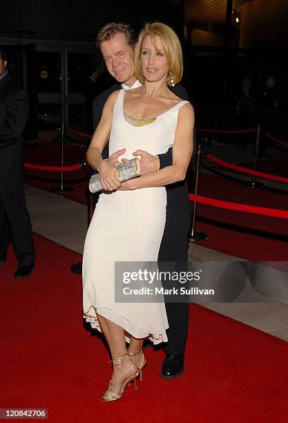 William H. Macy and Felicity Huffman during 17th Annual Palm Springs International Film Festival Gala Awards Presentation - Arrivals at Palm Springs...