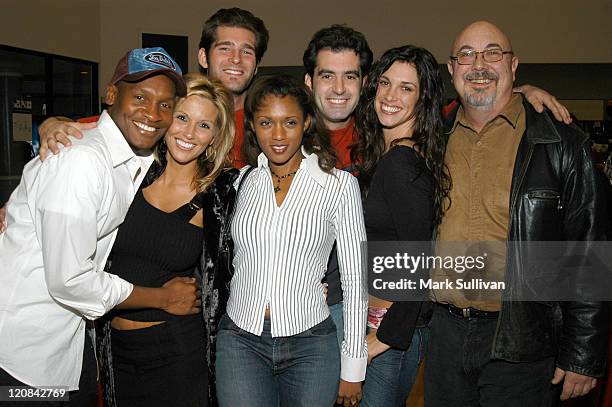 Marcellas Reynolds, Tonya Paoni, Jason Guy, Danielle Reyes, Josh Feinberg, Lisa Donahue and Gerry Lancaster from Big Brother 3