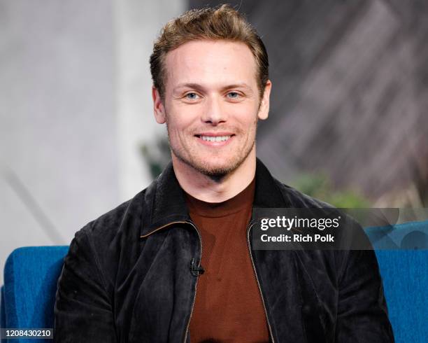 Sam Heughan visit’s 'The IMDb Show' on January 13, 2020 in Santa Monica, California. This episode of 'The IMDb Show' airs on February 27, 2020.