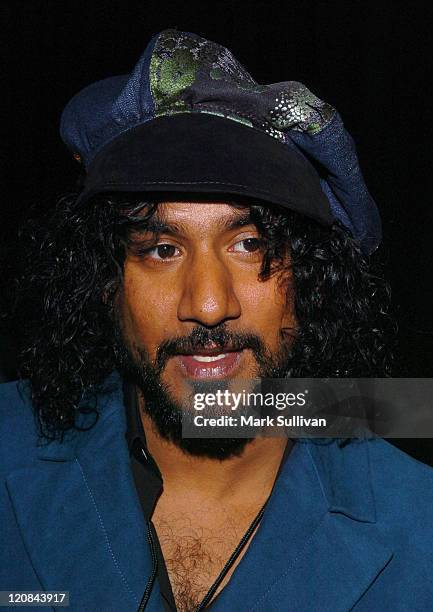 Naveen Andrews in The Flavia Fusion Retreat during The Flavia Fusion Retreat by Backstage Creations at the 2005 Billboard Music Awards - Day 2 at MGM...