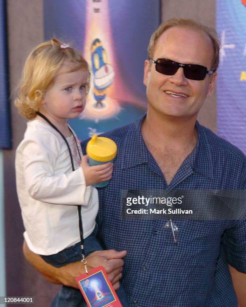 Kelsey Grammer and daughter Mason during Premiere of Disney's "Teachers Pet" at The El Capitan Theatre in Hollywood, California, United States.