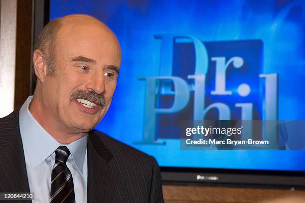 Dr. Phil McGraw during The Museum of Television & Radio Presents Behind the Scenes with "Dr. Phil" at Museum of Television & Radio in New York City,...