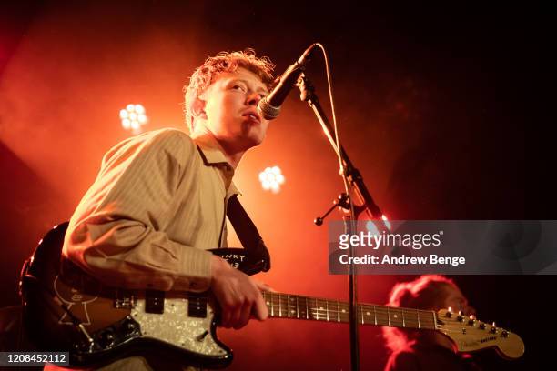 King Krule performs at Beckett Student Union on February 24, 2020 in Leeds, England.