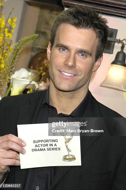 Cameron Mathison during The 32nd Annual Daytime EMMY Awards - Nomination Announcements at CBS Guiding Light Studios in New York City, New York,...