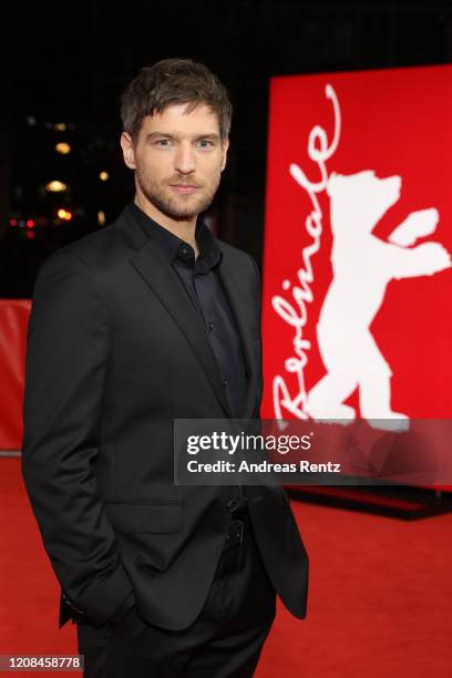 Robert Finster attends the Netflix premiere of "Freud" during the 70th Berlinale International Film Festival Berlin at Zoo Palast on February 24,...