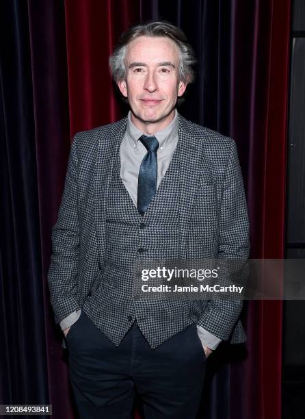 Steve Coogan attends the Sony Pictures Classics & The Cinema Society Host A Special Screening Of "Greed" After Party at The Fleur Room on February...