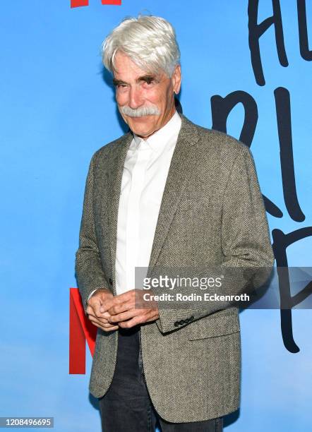 Sam Elliott attends a Special Screening of Netflix's "All The Bright Places" at ArcLight Hollywood on February 24, 2020 in Hollywood, California.
