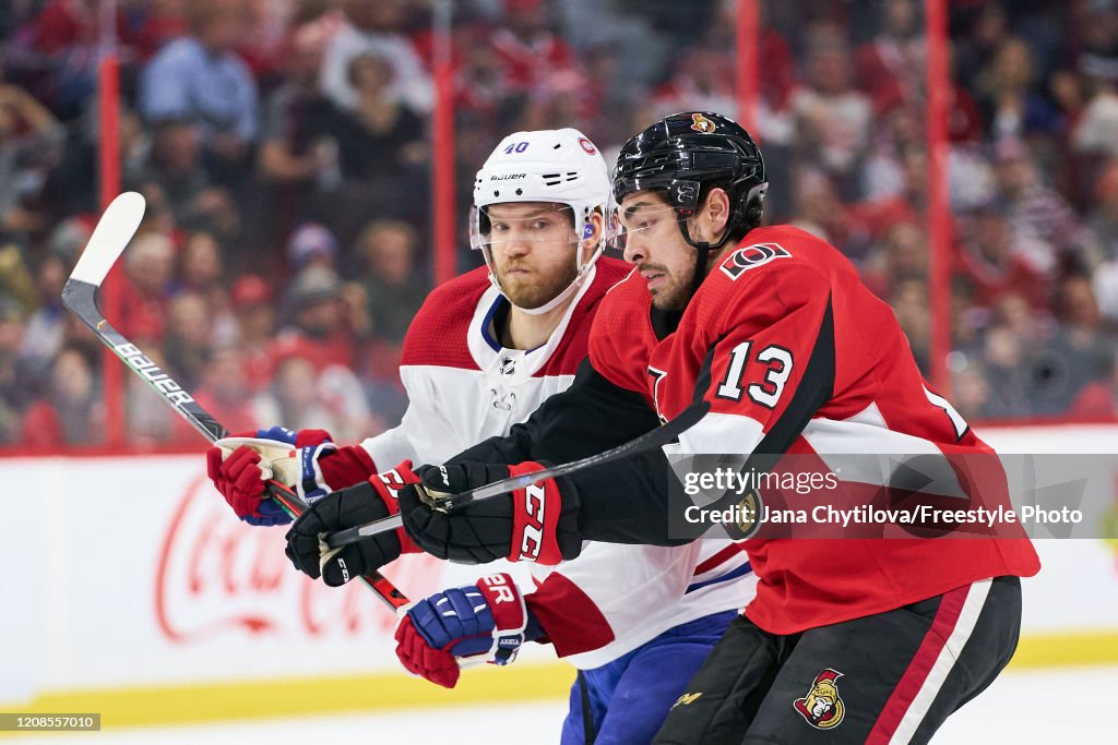 Montreal Canadiens v Ottawa Senators