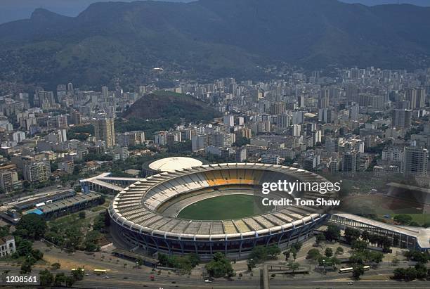 General view of the Maracana Stadium during the FIFA Club World Championship in Rio de Janeiro, Brazil. \ Mandatory Credit: Tom Shaw /Allsport